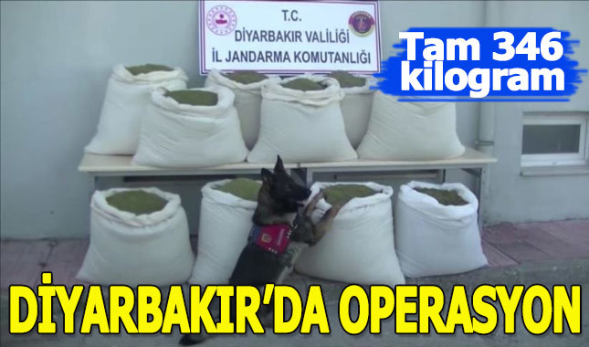 Diyarbakır'da uyuşturucu operasyonu düzenlendi