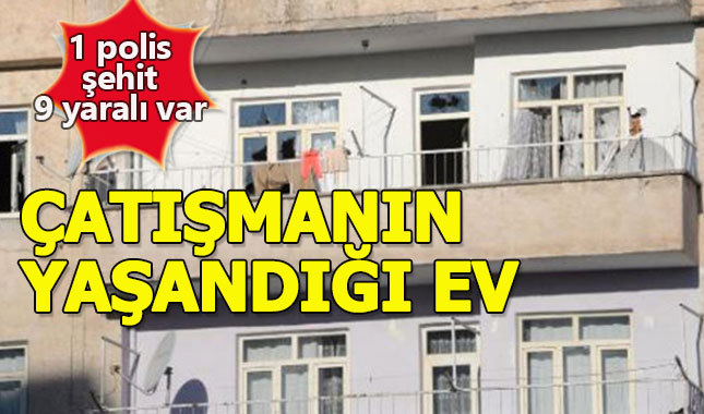 Diyarbakır'daki operasyonda 1 polis şehit, 9 yaralı