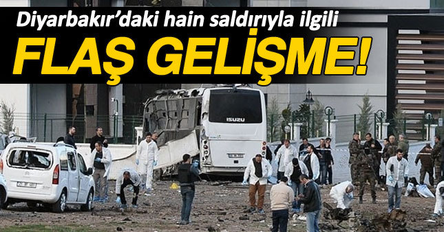 Diyarbakır'daki polislere yönelik saldırıda yeni gelişme