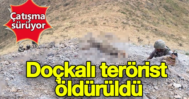 Doçkalı PKK'lı vuruldu!