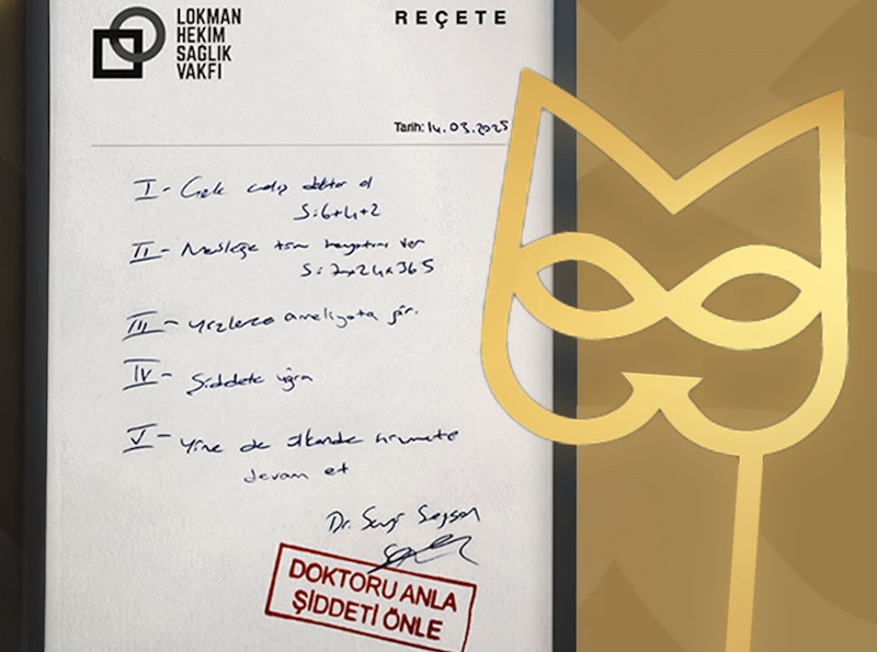 "Doktoru Anla, Şiddeti Önle" Kampanyasına Felis Ödülü