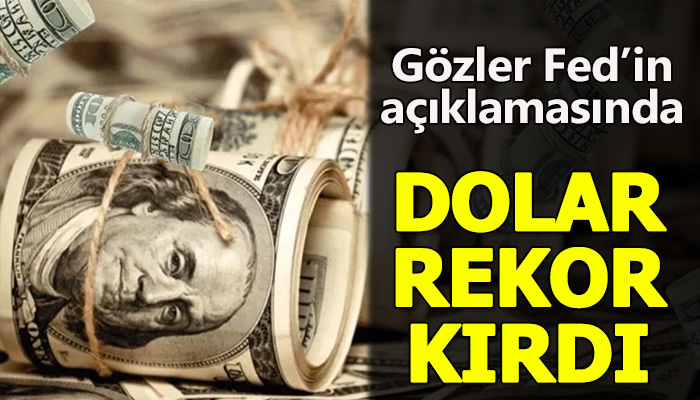 Dolar son 3 ayın rekorunu kırdı