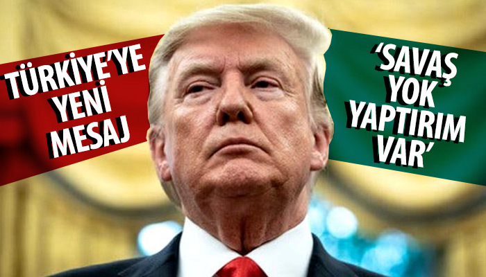 Donald Trump: Türkiye'ye ekonomik yaptırım geliyor