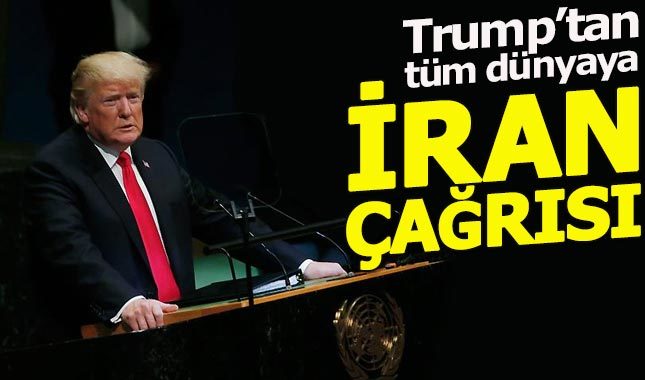 Donald Trump'tan BM Genel Kurulu'nda İran çağrısı