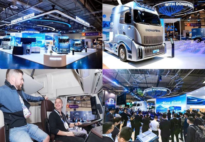 Dongfeng Motor Hannover'de T1 Platformunu ve Hidrojenle Çalışan Üç Aracını Tanıttı