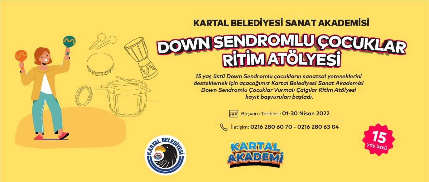 Down sendromlu çocuklar müziğin ritmini keşfedecek