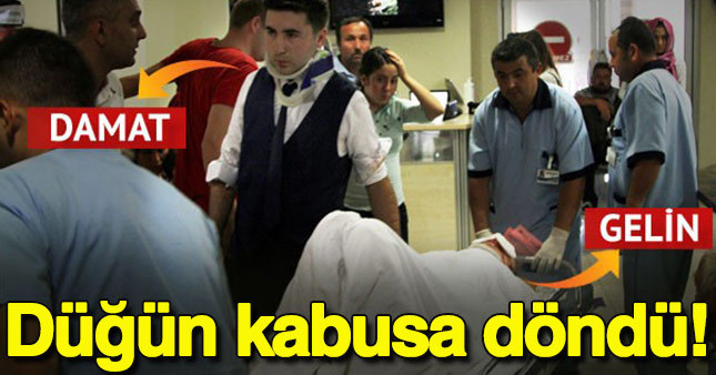 Düğünleri kabusa döndü