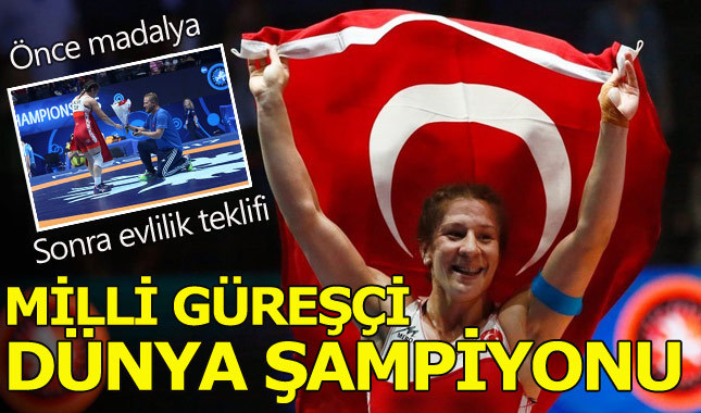 Yasemin Adar kimdir kaç yaşında- Dünya Güreş Şampiyonuna sürpriz evlilik teklifi