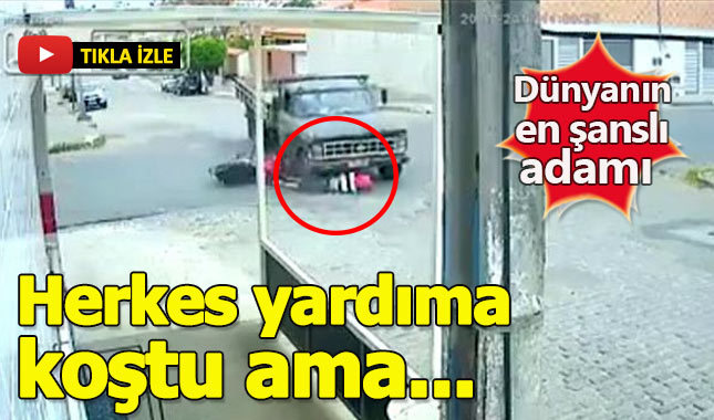 Dünyanın en şanslı adamı!