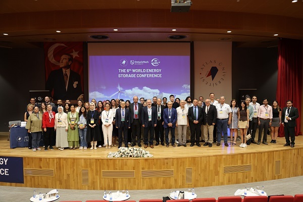 Dünyanın enerji depolama uzmanları, Atlas Üniversitesi'nde buluştu