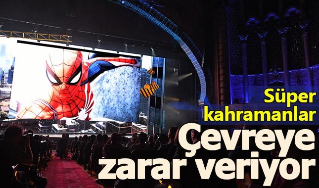 Dünyayı kurtaran süper kahramanlar, çevreye zarar veriyor
