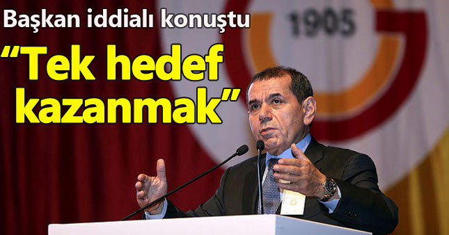 Dursun Özbek: Kadıköy'e kazanmak için gidiyoruz