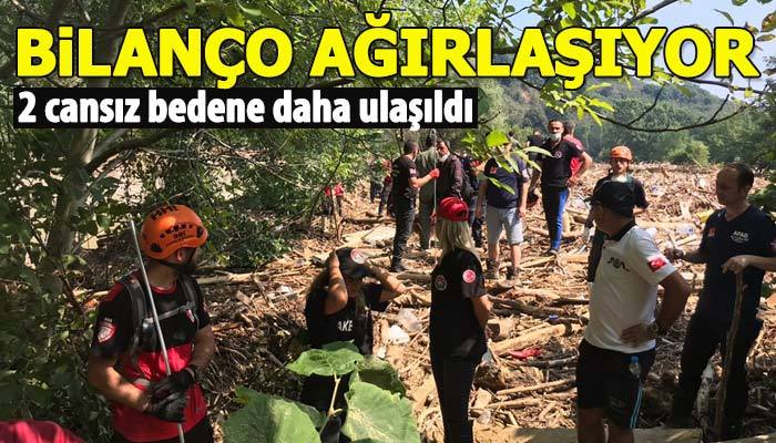 Düzce'de 2 kişinin daha cansız bedenine ulaşıldı