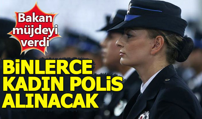 EGM 2 bin 500 kadın polis alacak (Kadın polis başvuru şartları ne yaş sınırı kaç?)