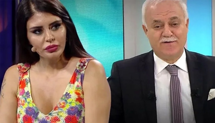 Ebru Polat'tan Nihat Hatipoğlu'na videolu soru