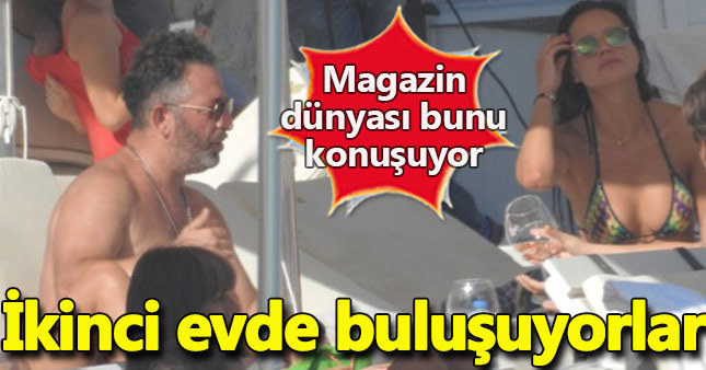Ebru Şallı ev kiraladı Cem Yılmaz ile orada buluşuyorlar