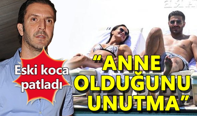 Ebru Şallı'ya eski kocasından ayar: İki çocuk annesi olduğunu unutma