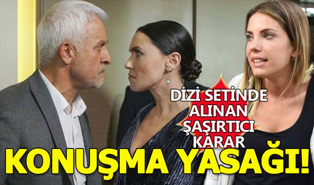 Eda Ece ve Şevval Sam'a sette konuşma yasağı geldi!