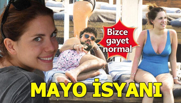 Eda Ece'nin mayo isyanı!
