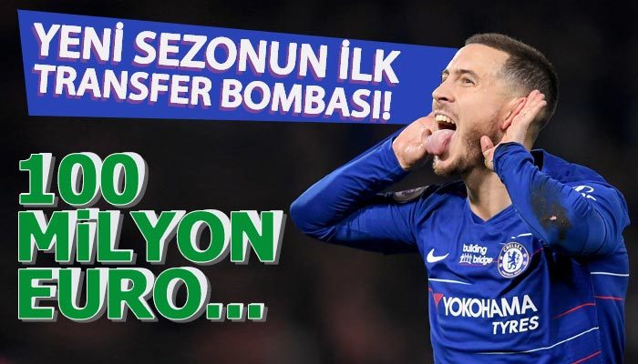 Eden Hazard resmen Real Madrid'de