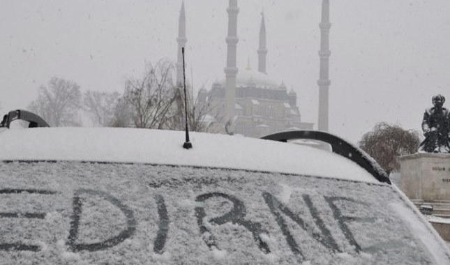 Edirne'de okullar tatil mi 28 aralık CUMA kar tatili var mı yok mu?