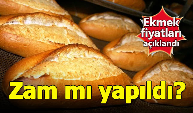 Ekmeğe zam mı geldi? İstanbul'da ekmek fiyatları açıklandı