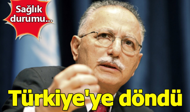 Ekmeleddin İhsanoğlu, Aliyev'in tahsis ettiği uçakla Türkiye'ye döndü