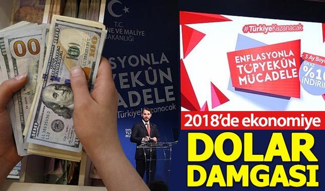 2018 yılının ekonomi gündemine dolar damga vurdu