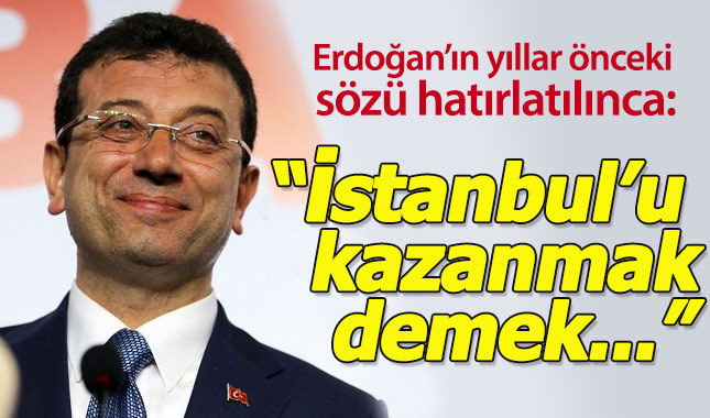 Ekrem İmamoğlu: İstanbul'da seçimi kazandık