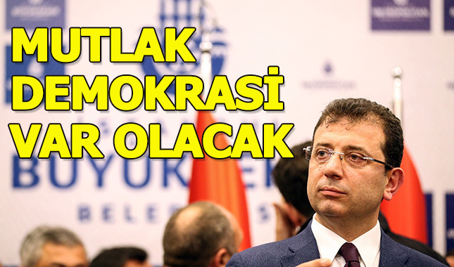 Ekrem İmamoğlu görevine başlıyor