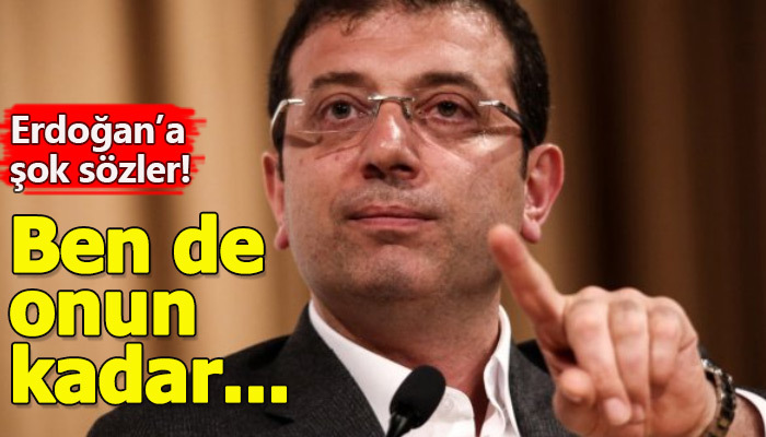 Ekrem İmamoğlu'ndan Erdoğan çıkışı!