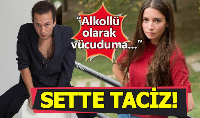 Elit İşcan'a rol arkadaşından dizi setinde taciz!