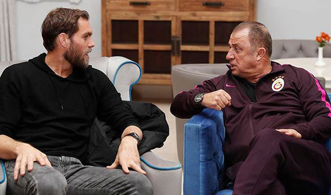 Elmander'dan Galatasaray'ı ziyaret