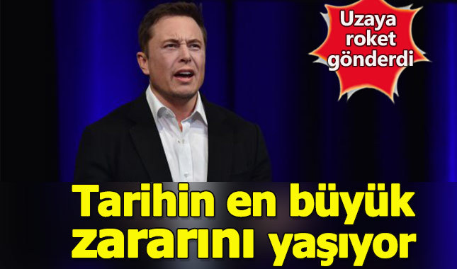 Elon Musk'ın şirketi tarihinin en büyük zararı ile karşı karşıya