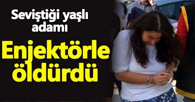 Emekli adamı sevişirken öldürdü
