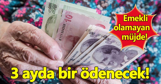 Emekli olamayanlara müjdeli haber geldi
