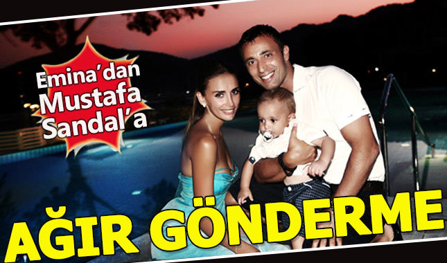 Emina'dan Mustafa Sandal'a ağır gönderme