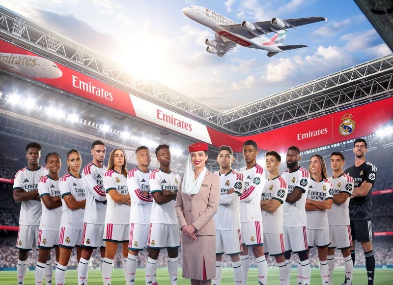 Emirates ve Real Madrid sponsorluk anlaşmasını 2031 yılına kadar uzattı