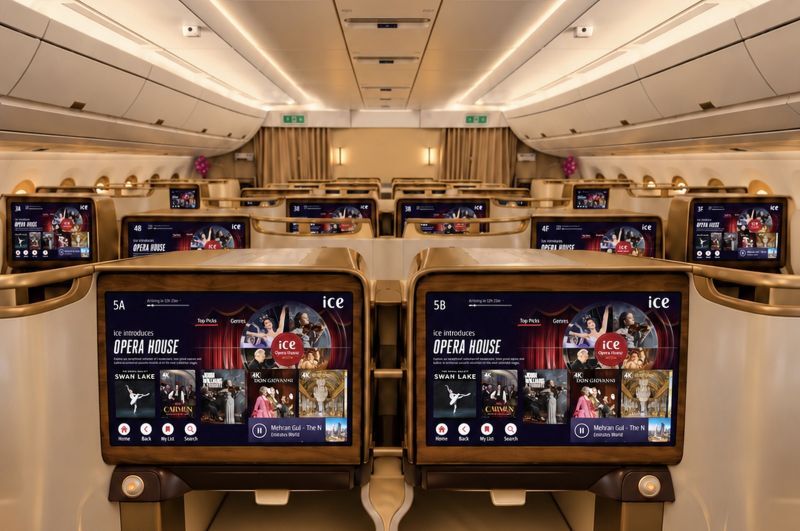 Emirates'in uçak içi eğlence sistemi ice'ta yeni dönem:Dubai+ ilk kez yolcularla buluşuyor