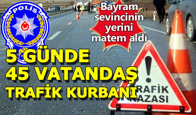 Emniyet Genel Müdürlüğü acı bilançoyu açıkladı