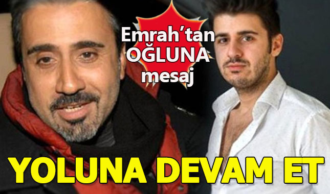 Emrah'ın paylaşımı oğluna mesaj niteliğinde!