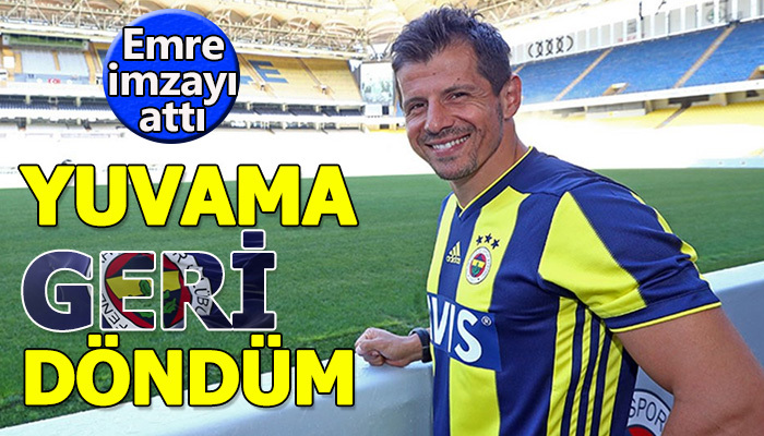 Emre, Fenerbahçe'ye imza attı