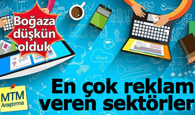 En çok reklam veren sektörler belli oldu