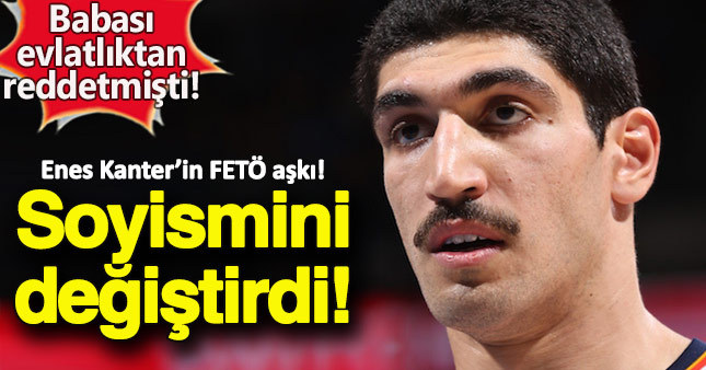 Enes Kanter soyadını değiştirdi