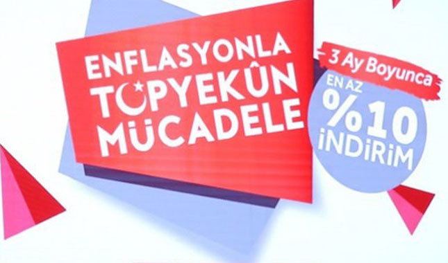 Enflasyon mücadelesine büyük destek