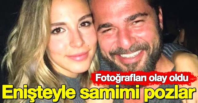 Engin Altan Düzyatan ve Baldızından samimi pozlar