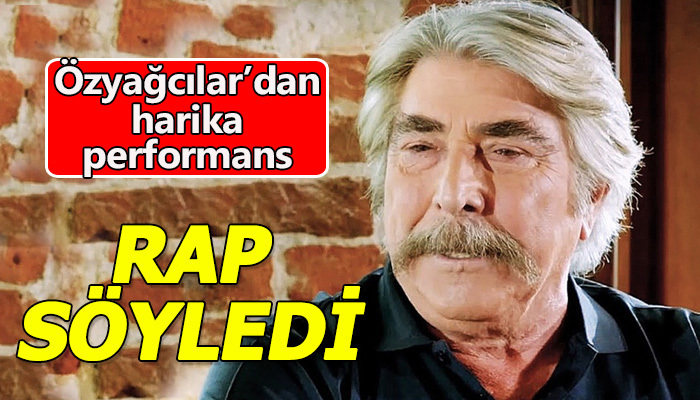 Erdal Özyağcıların rap şarkısı söylemesi