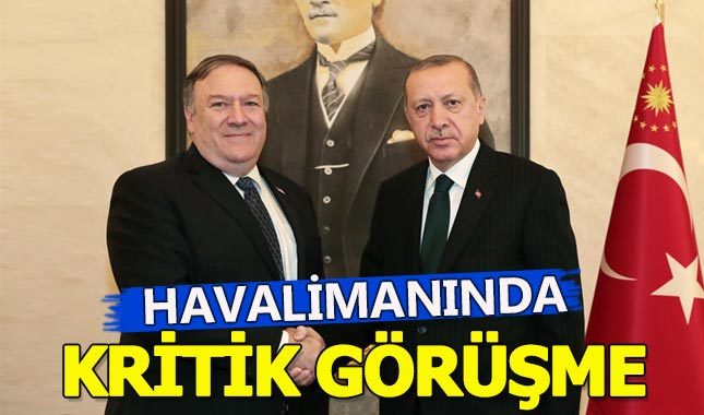 Erdoğan, ABD Dışişleri Bakanı Pompeo ile görüştü