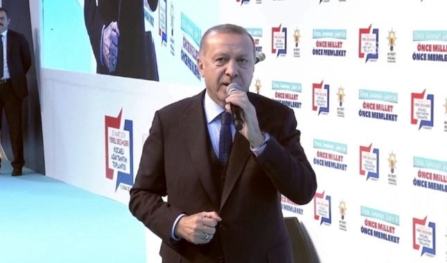 Erdoğan AK Parti Kocaeli Belediye Başkan Adaylarını Tanıtım Toplantısı'nda konuştu. 