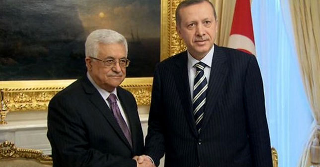 Erdoğan Abbas ile görüştü